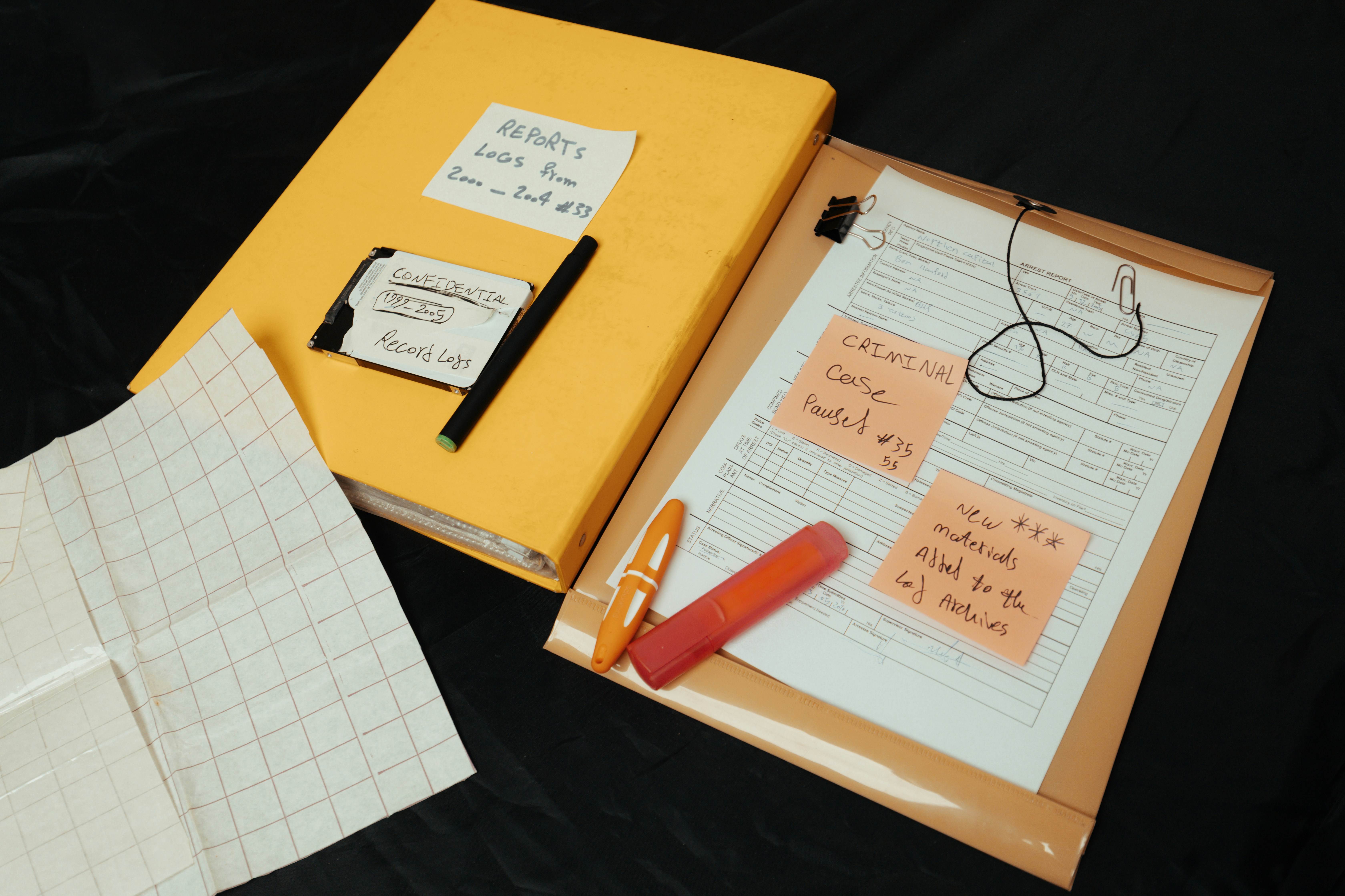 Subtle cues of collaboration: notebooks, whiteboards, or digital dashboards in use
