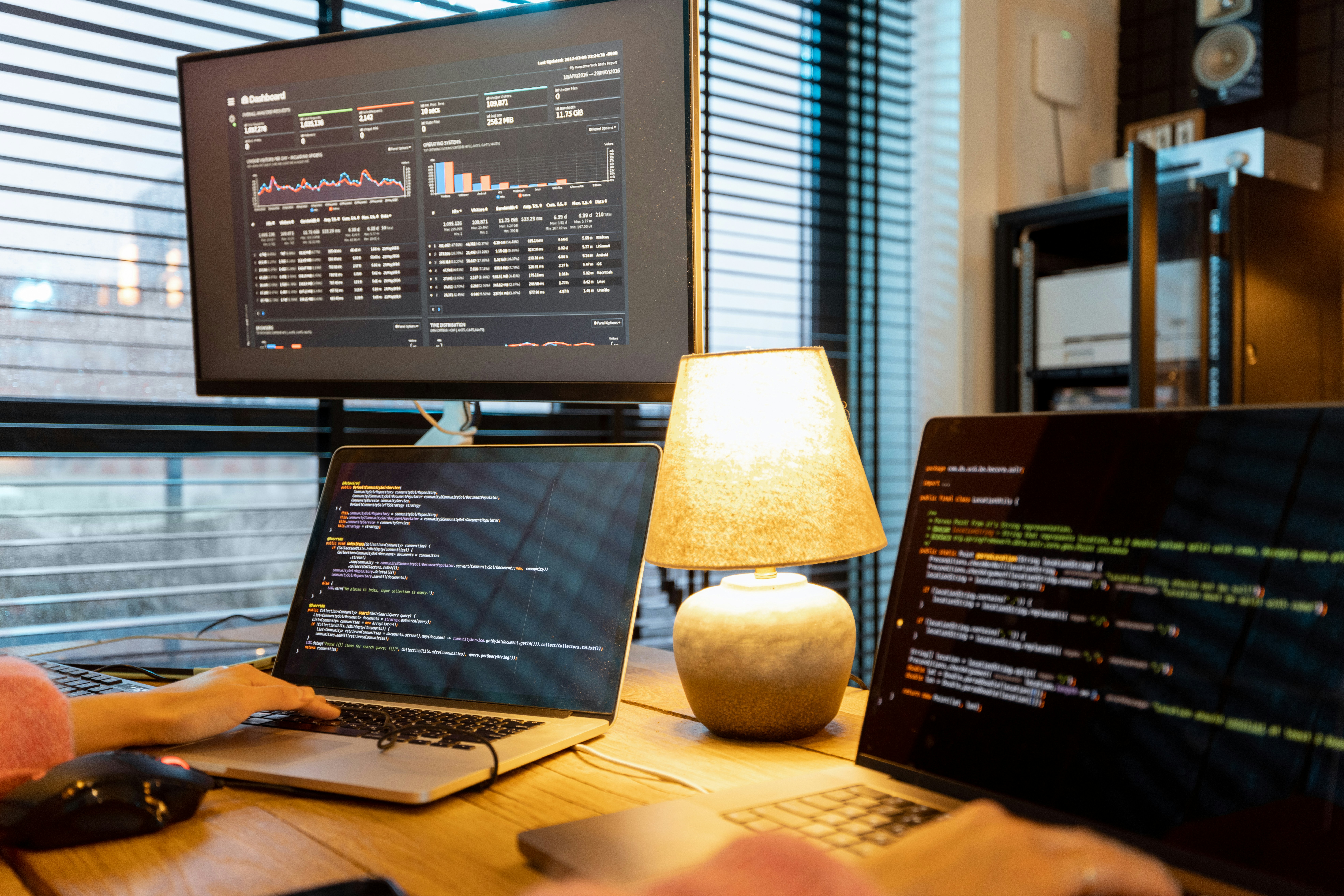 Tech workspace